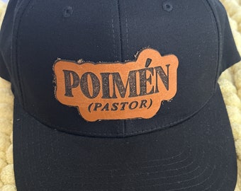 Poimen (Pastor) Hat | Christian Baseball Cap | Inspirational Faith Gift | Church Appar