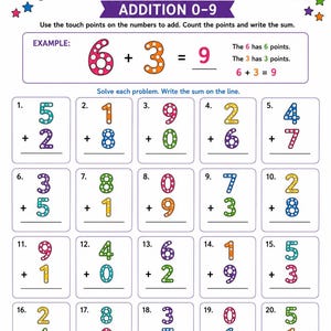 Touch Point Math Worksheets