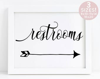 wedding arrow sign etsy
