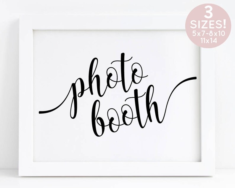 Image Booth Signal Printable, Marriage ceremony Photograph Booth Indication, Occasion Printable Picture Booth, Bridal Shower Image Booth Indicator, Social gathering Picture Booth Indicator photo regarding Photo Booth Sign Printable titled Photograph Booth Signal Printable, Wedding day Image Booth Signal, Bash Printable Image Booth, Bridal Shower Image Booth Signal, Get together Picture Booth Indication