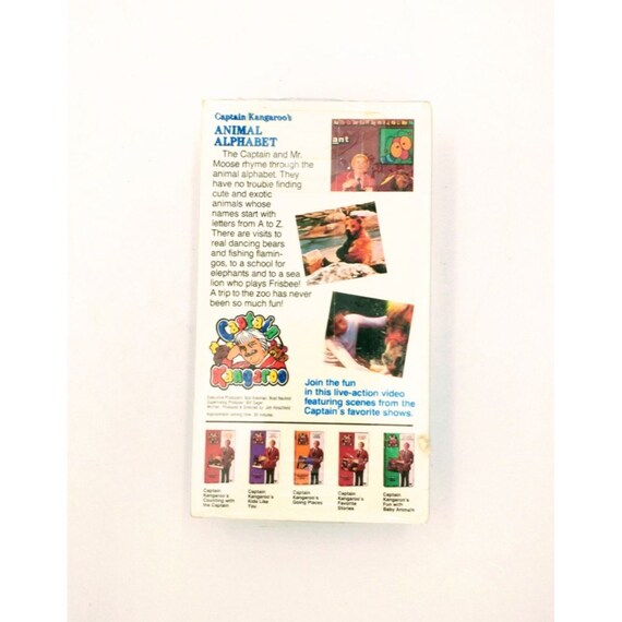 Buy Rare Vintage VHS Captain Kangaroo Animal Alphabet Educational Online in India - Etsy Buy Rare Vintage VHS Captain Kangaroo Animal Alphabet Educational Online in India - Etsy