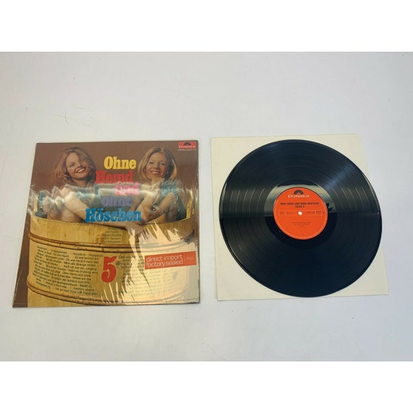 Rare German Deutsch Import Vinyl Record Ohne Hemd Und Ohne Höschen 5 Polydor