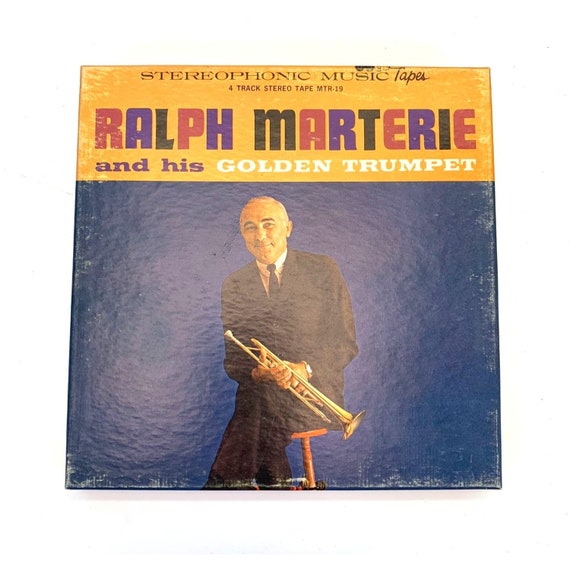 Rare Reel to Reel Tape Ralph Marterie His Golden Trumpet MTR 19 Music Tapes  Inc Jazz 