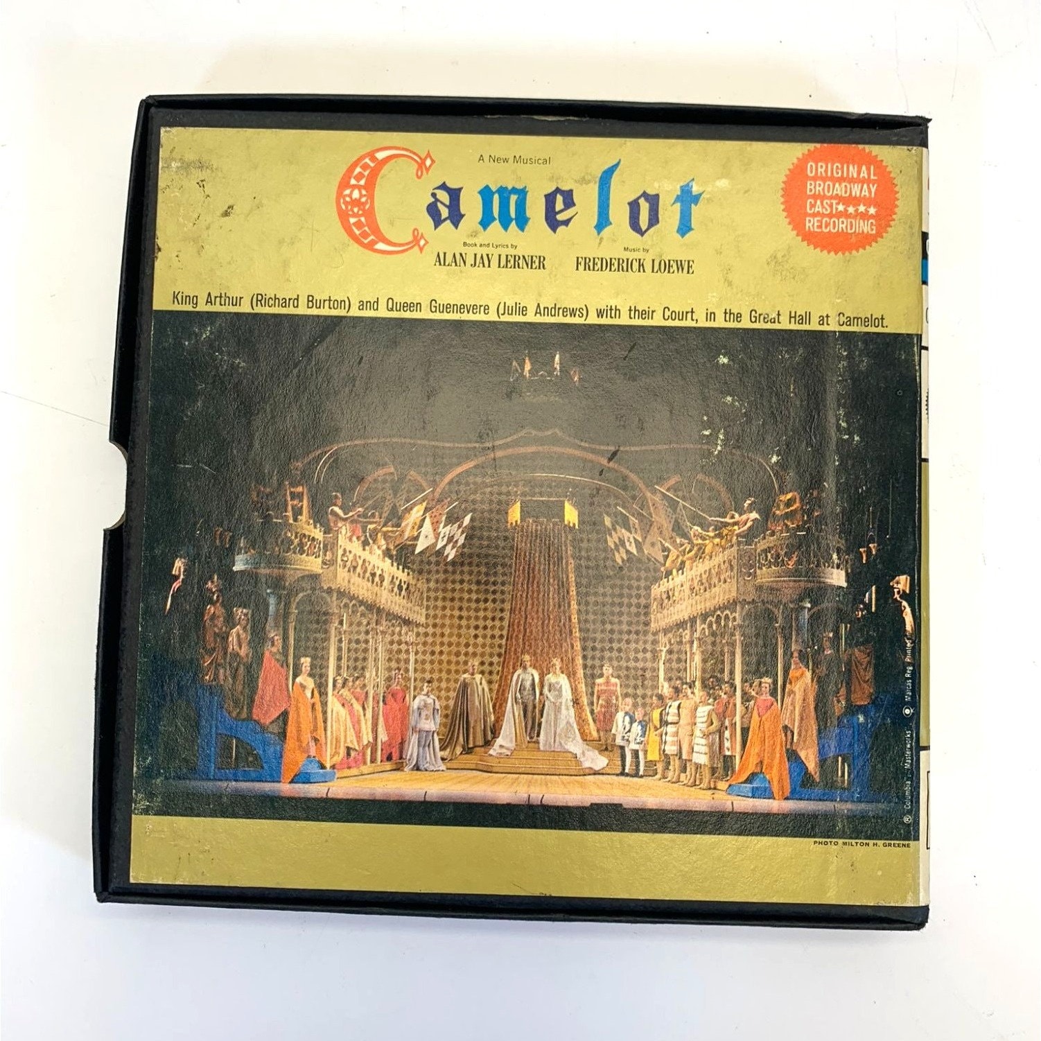 Vintage Reel to Reel Tape Camelot Original Broadway Cast Recording
