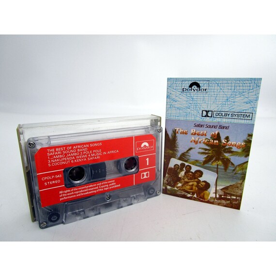 Vintage Rare Safari Sound Band Best of African Songs Rare Audio