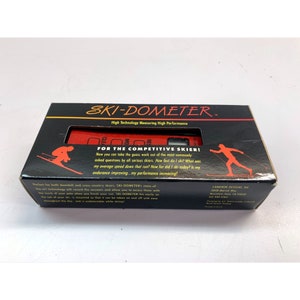 Vintage Ski-Dometer Ski Skiing And Snowboard Speed Tracker