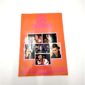 Vintage Best Of Boy George & Kultur Club Farbfotografien Softcover-Buch