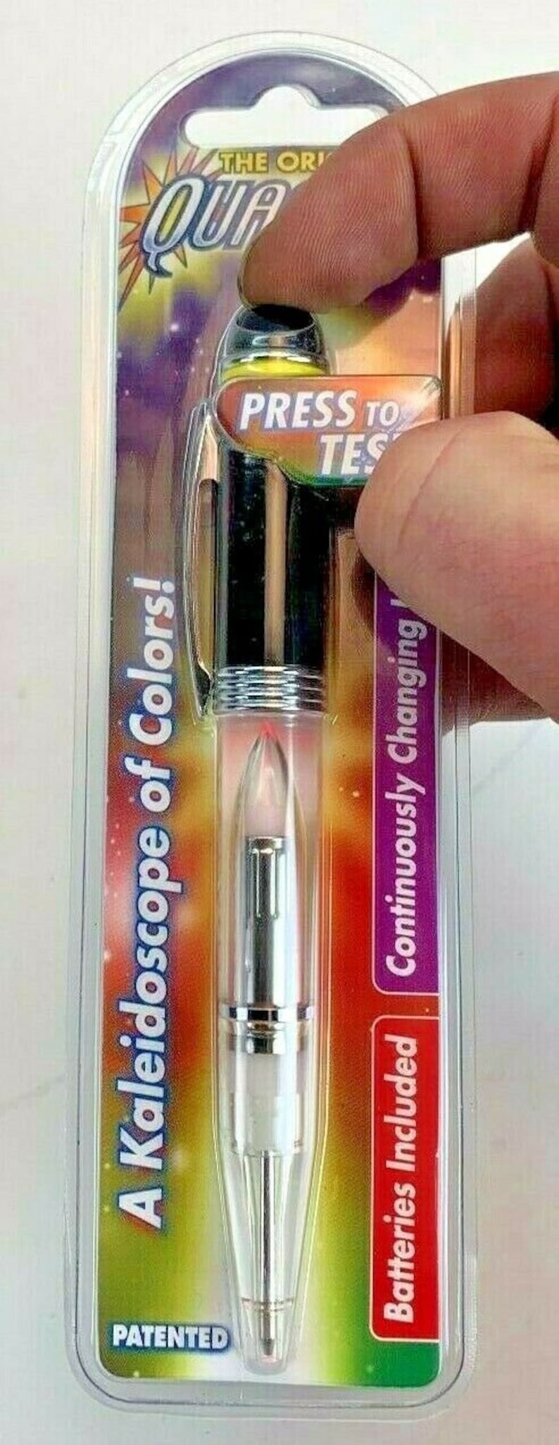 Retro Original Quasar Ballpoint Pen Color Light Changing Model QP1CTM