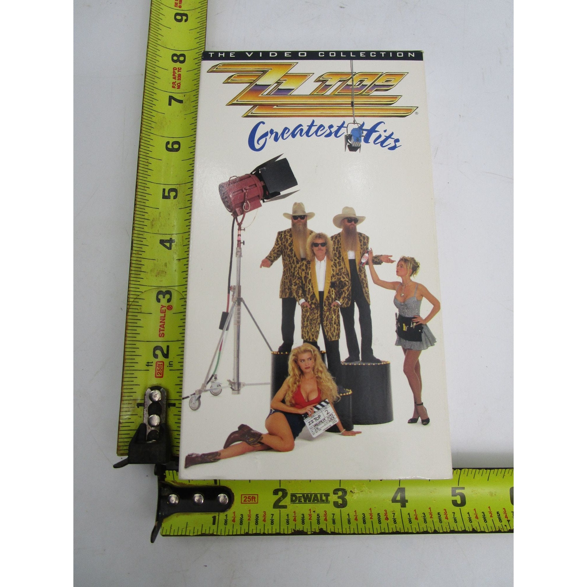 Vintage VHS Cassette ZZ Top Greatest Hits the Video Collection