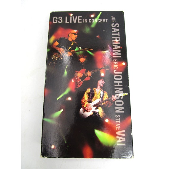 ビンテージ VHS カセット G3 ジョー・サトリアーニ エリック
