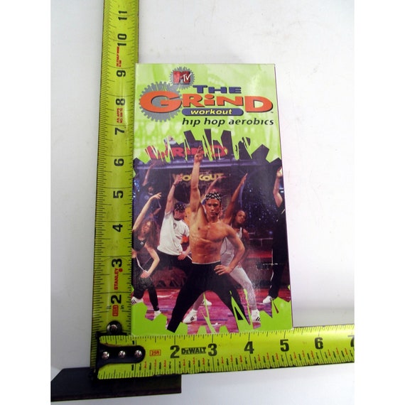 Vintage MTV the Grind Workout Hip Hop Aerobics VHS Cassette Rap