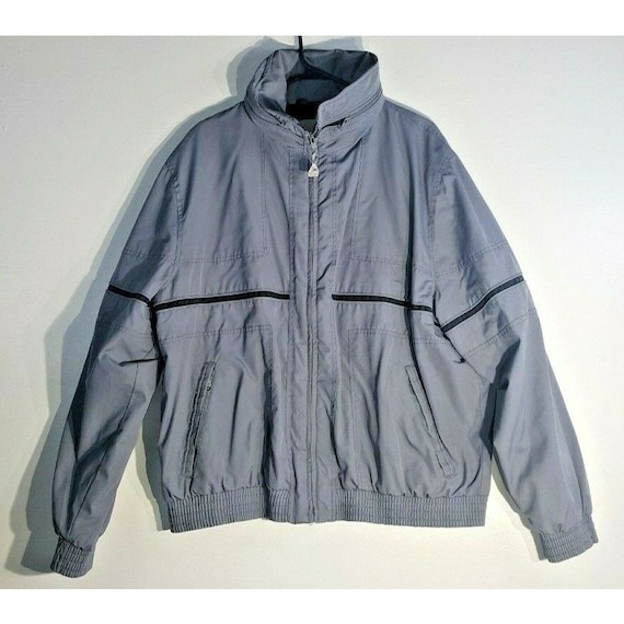 Retro 90's Normcore Pacific Trail Sportswear Grey Jacket Warm up