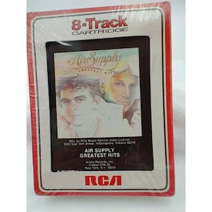 Air Supply Greatest Hits S134424 Sealed 8 Track Cartridge