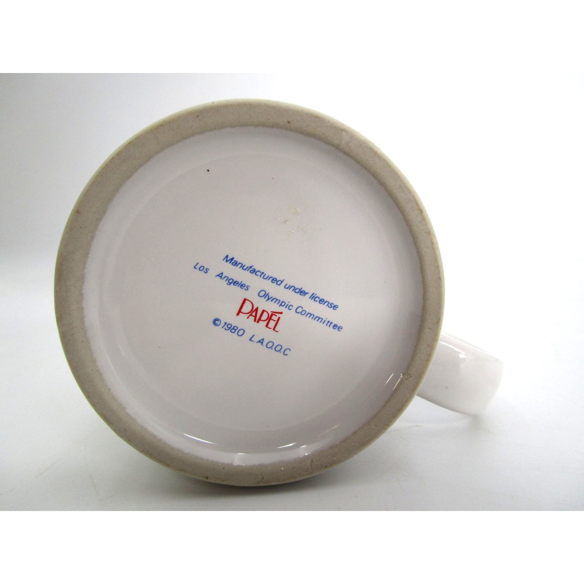Assiette Vintage JO Los Angeles 1984 - Sam The Olympic Eagle - PAPEL Japan