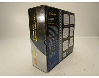 Vintage Zip Zaps Cars Race Track Grand Prix Barrier Wall Kit Radio