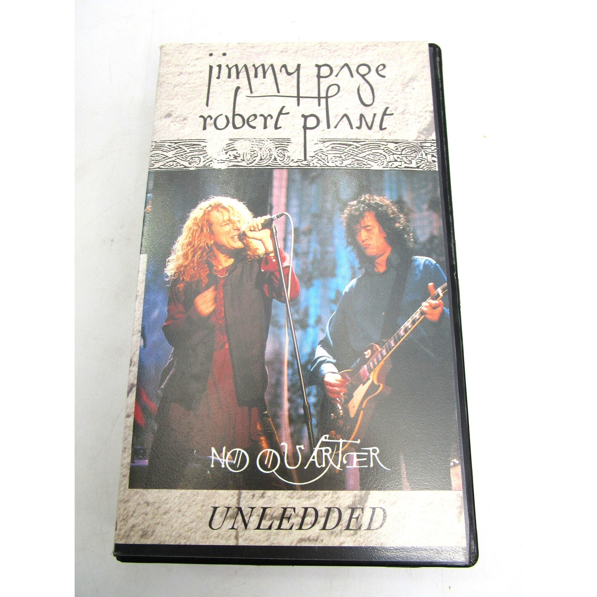 Vintage VHS Jimmy Page Robert Plant No Quarter Unledded Led Zeppelin Etsy