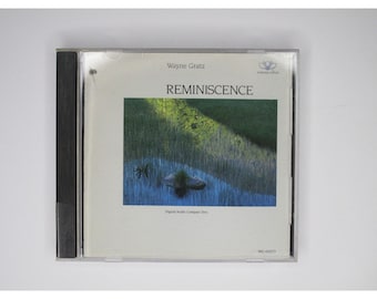 Rare Disque Compact Promotionnel Wayne Gratz Réminiscence Classique Folk Monde Country