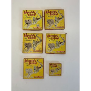 Vintage 8mm Film Reels Set Adventure Animals and Movies Castle Films Rare Found Stock Footage