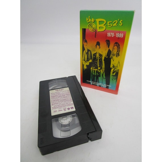 Vintage VHS Cassette the B-52s 1979 1989 New Wave Rock 1980s - Etsy