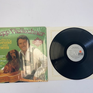 Rare Vintage German Deutsche Vinyl Import Record World Folk Sepp Viellechner Des Is A Grund Zum Feiern Ariola