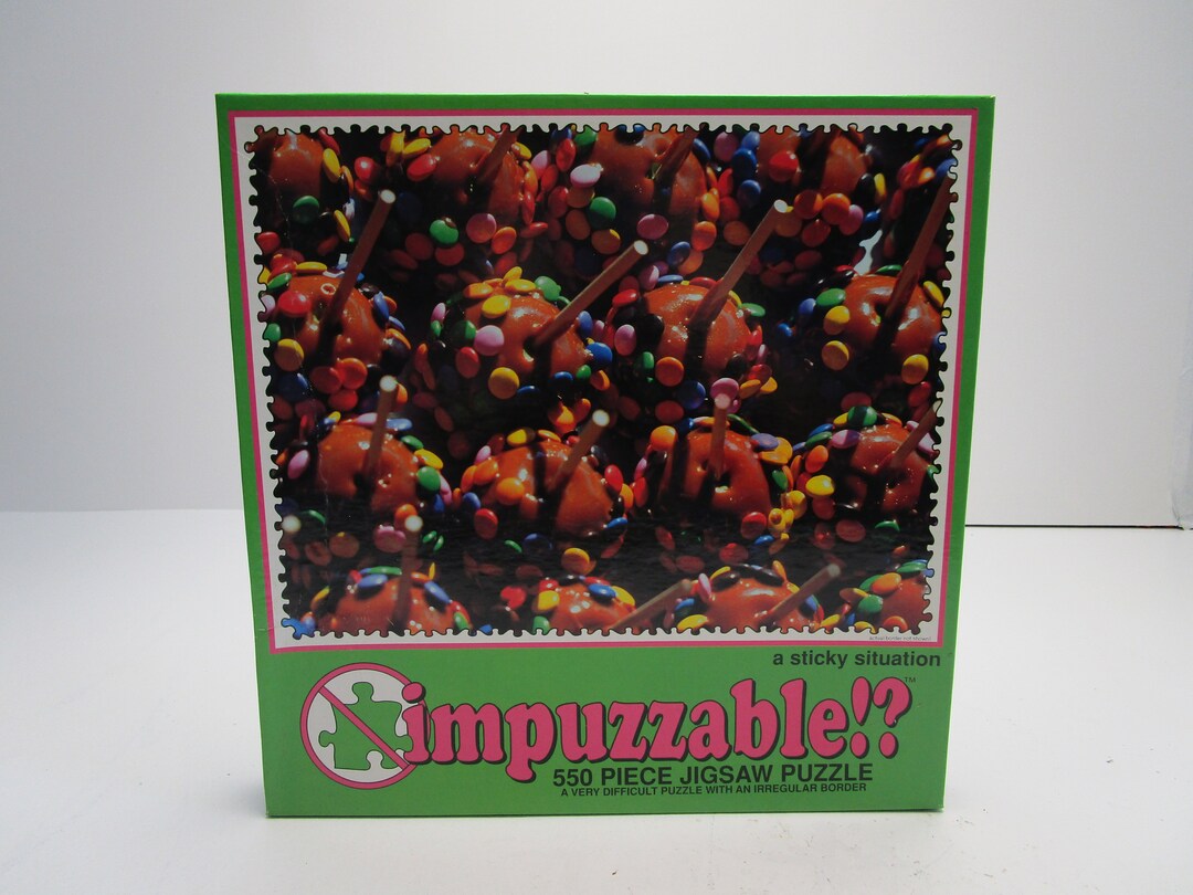 Vintage Impuzzable Jigsaw Puzzle Sticky Situation Factory Sealed. Etsy