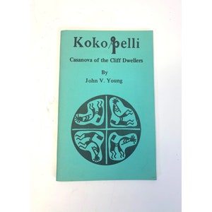 Vintage Kokopelli Casanova Of The Cliff Dweller Hunchbacked Flute Player By Young 1990s