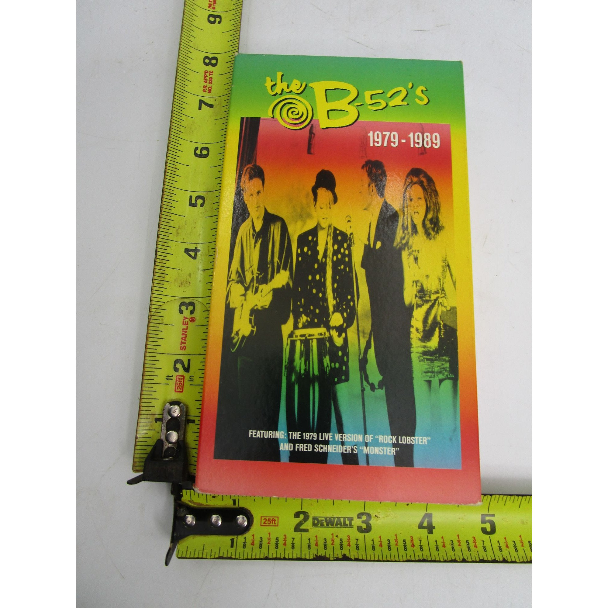 Vintage VHS Cassette the B-52s 1979 1989 New Wave Rock 1980s - Etsy