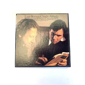 Vintage Reel-to-Reel Tape Berman Abbado Rachmaninoff London Symphonieorchester Klavierabend