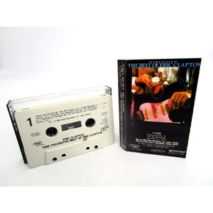 Vintage Audio Cassette Eric Clapton Time Pieces Das Beste aus dem Rock Blues der 1980er Jahre