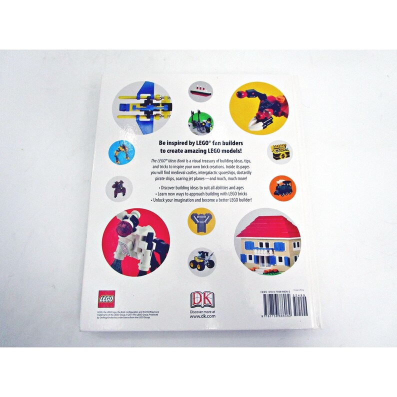 The Lego Ideas Book Unlock Your Imagination Hardcover Lipkowitz Etsy