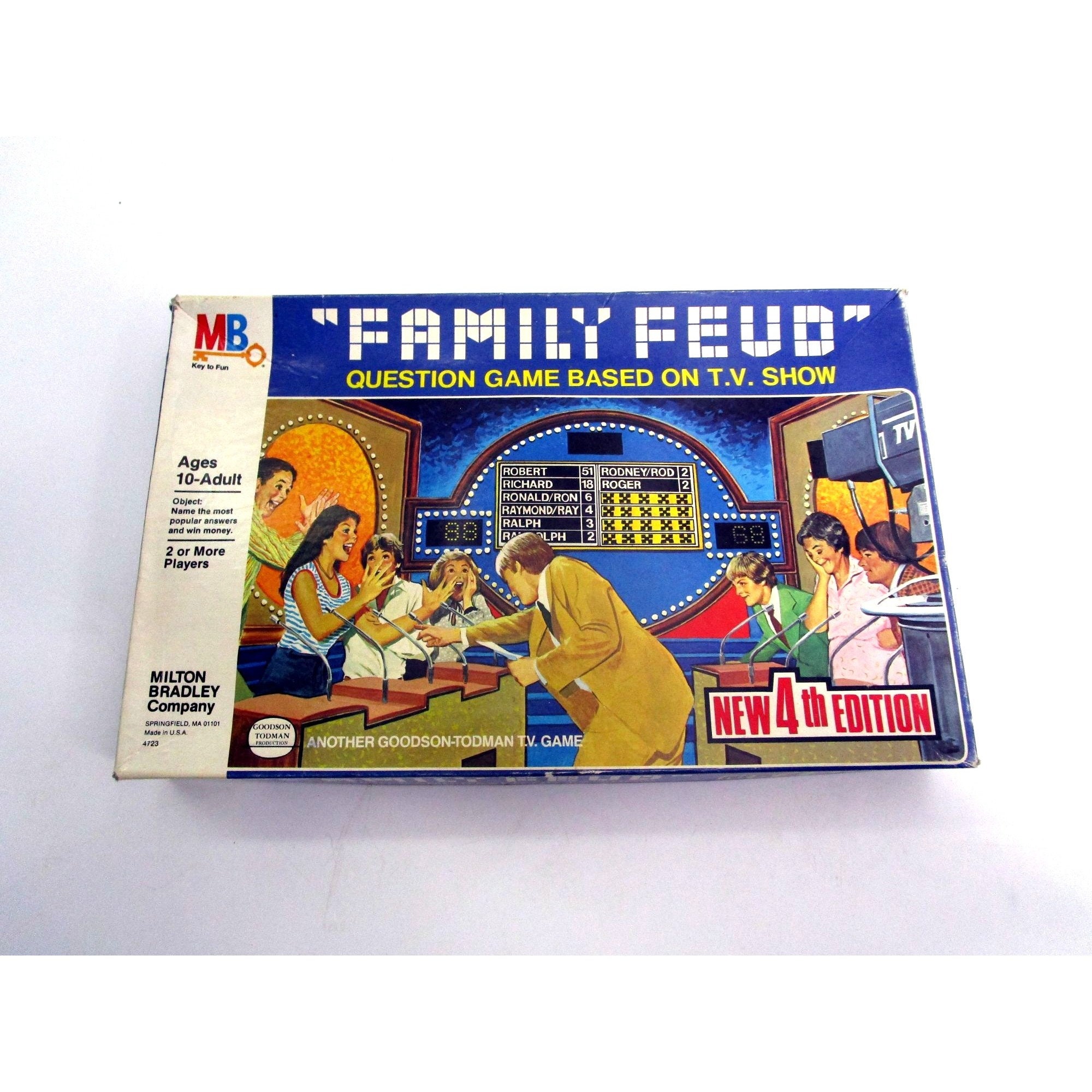 Vintage Milton Bradley Family Feud Trivia Board Game 4th - Etsy
