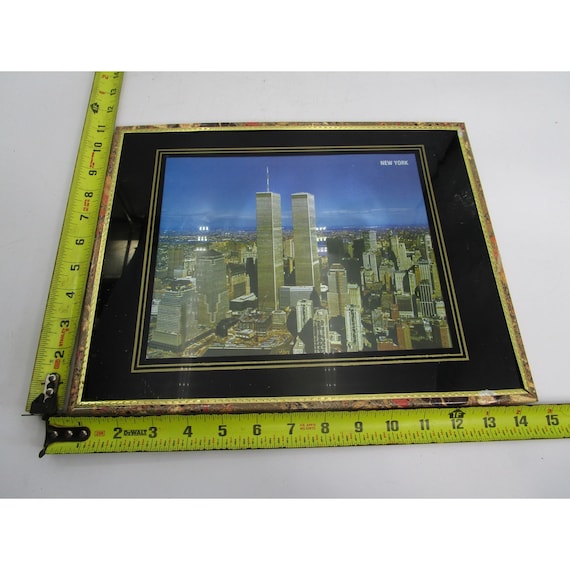 Vintage Pre 9-11 World Trade Center Luminous Art Print New York