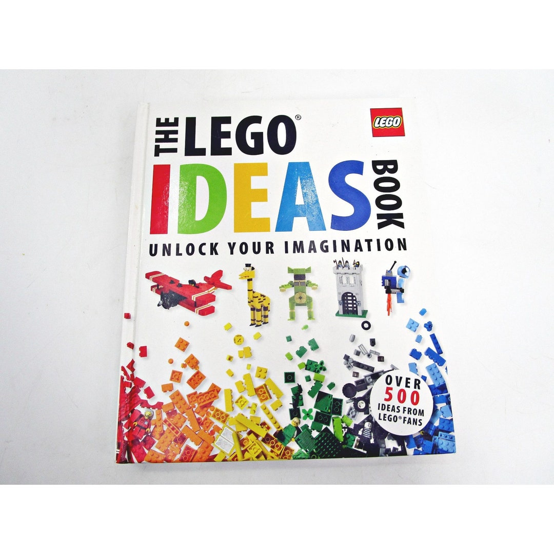 The Lego Ideas Book Unlock Your Imagination Hardcover Lipkowitz Etsy