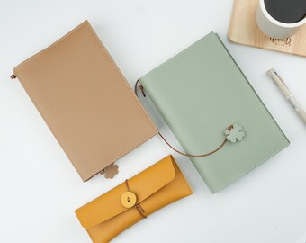 Leather book cover,Personalized book cover,Custom book cover,Custom size book cover,Monogram book cover,Leather cover for books L size
