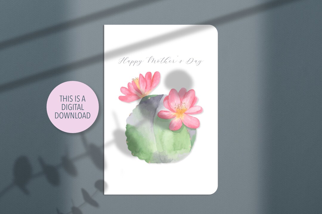 Printable Mother's Day Card, Download and Print Mother's Day Greeting ...