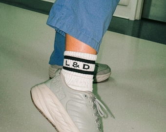 Labor and Delivery Nurse Crew Striped Socks, L&D Socks