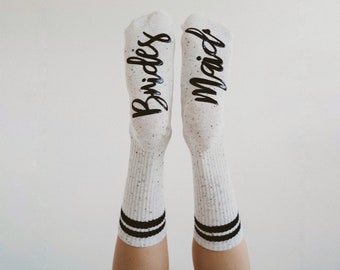 Bridesmaid Proposal Socks, Bridal Party Gift