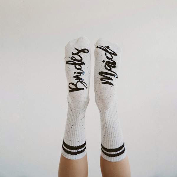 Bridesmaid Proposal Socks, Bridal Party Gift