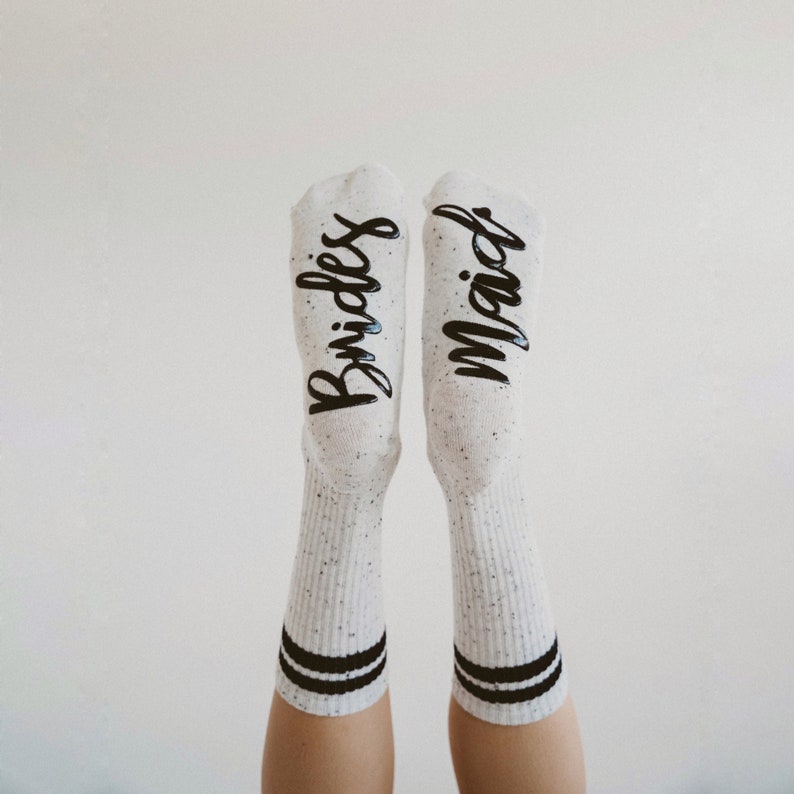 Bridesmaid Socks, Proposal Socks, Wedding Party Socks, Bridal Party Socks, Wedding Socks, Bachelorette Gift, Bridesmaid Proposal Gift 