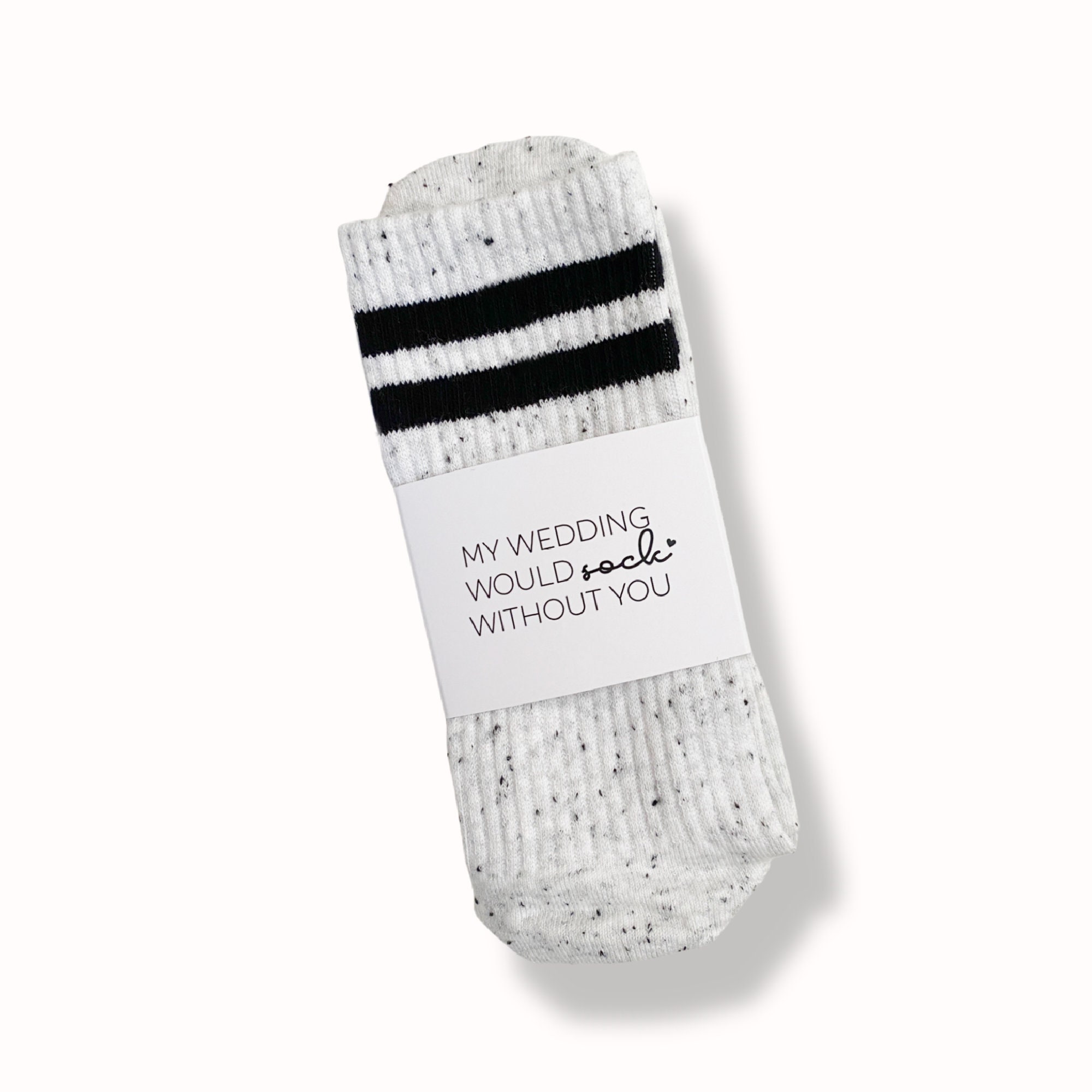 My Wedding Would SOCK Without You Sock Label, Bridesmaid Proposal Soc…