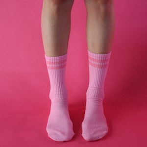 Custom Socks by Blissful Socks, Personalized Socks, Custom Socks, Pilates Studio Socks, Small Business Socks, Brand Socks image 5