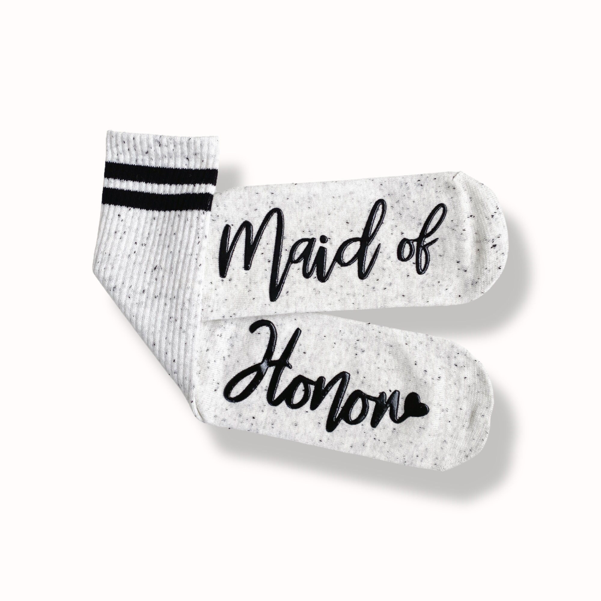 Maid of Honor Sock Maid of Honor Proposal Gift MOH Thank You - Etsy