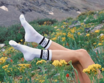 I Do Crew Socks, Bridal Party Gift, Bachelorette Favor, Matching Wedding Party Socks