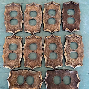 Vintage outlet covers Amerock Bronze carriage house Hardware 1 pc