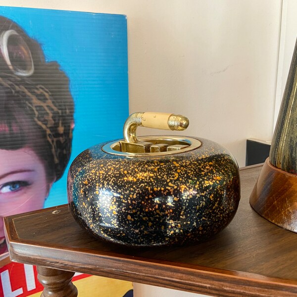 Curling Ashtray Etsy