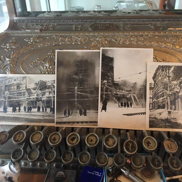 1920's photos of firefighters Canada