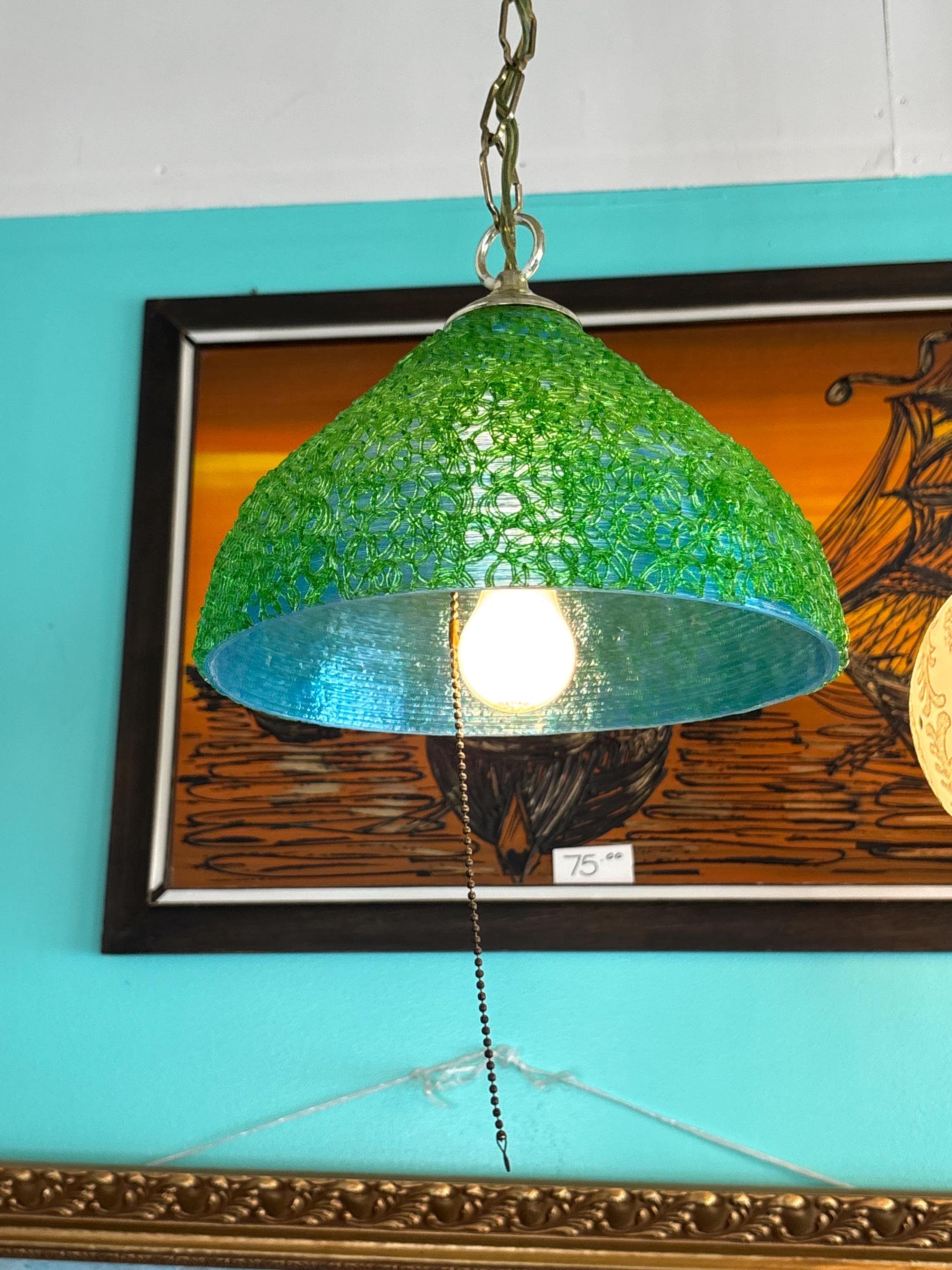 1960s Spaghetti Lamp - Etsy