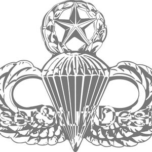 Master Paratrooper Wings