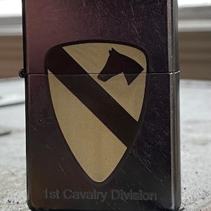 Zippo Lighter 1st Cav