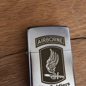 Zippo Lighter 173d Airborne